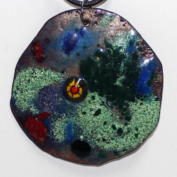 Unique Pendant Black Corded Lobster Clasp Necklace - Picture 9 of 10